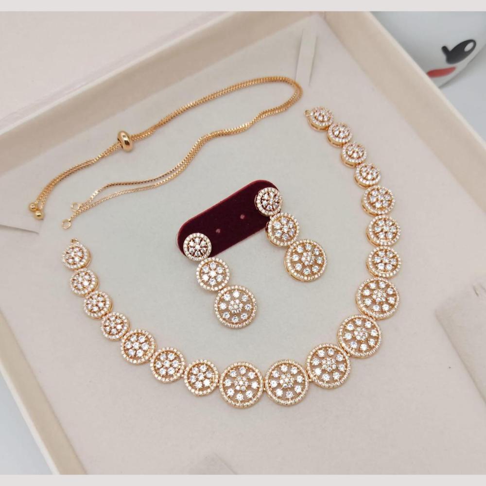 Kavita Art Glamorous Austrian Stone Necklace Set