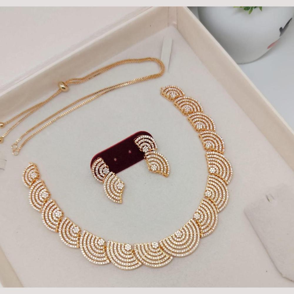 Kavita Art Glamorous Austrian Stone Necklace Set