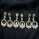 Kavita Art Sparkling American Diamond Fancy Dangler Earrings