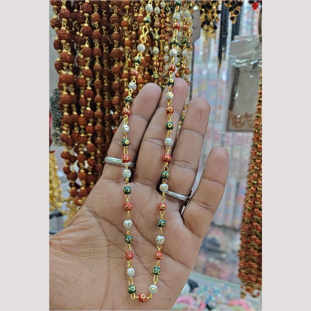 Kavita Art Ethnic Multicolor Beaded Lightweight Chain