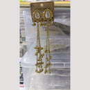 Kavita Arts Royal Pota Stone Kashmiri Ghungroo Dangler Earrings