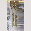 Kavita Arts Royal Pota Stone Kashmiri Ghungroo Dangler Earrings