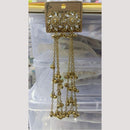 Kavita Arts Royal Pota Stone Kashmiri Ghungroo Dangler Earrings