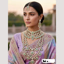 Kavita Art Royal Pota Stone And Austrian Stone Necklace Set