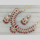 Kavita Art Classic Ethnic Pota Stone Necklace Set