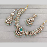 Kavita Art Classic Ethnic Pota Stone Necklace Set