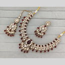 Kavita Art Classic Ethnic Pota Stone Necklace Set