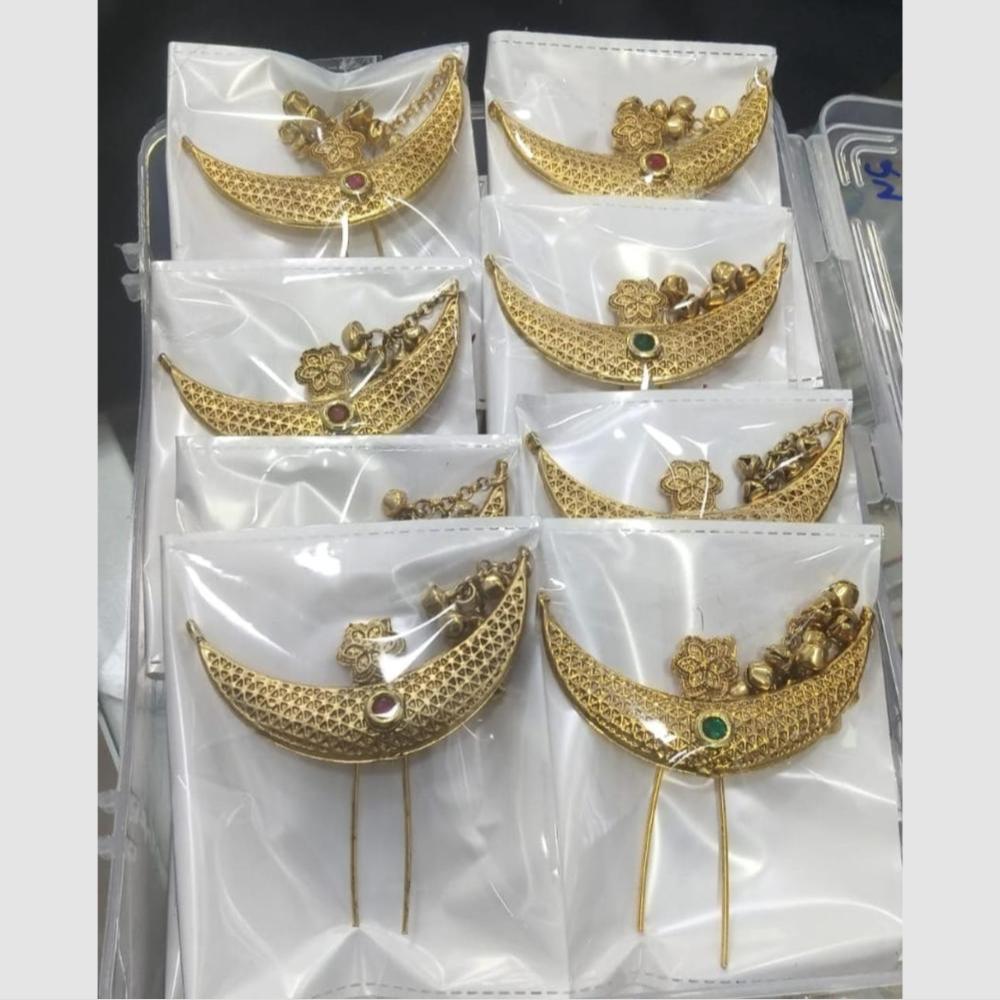 Kavita Art Chandbali Filigree Juda Pin