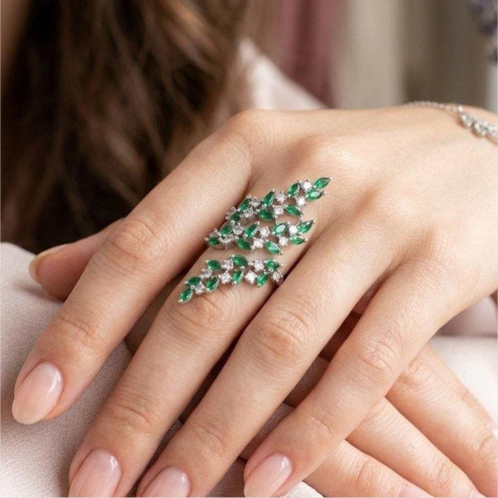 Kavita Art Royal Austrian Stone Designer Finger Ring