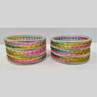 Kavita Art Classic Austrian Stone Glass Bangles Set