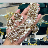 Kavita Art Grand Polki Kundan Pearl And Beads Necklace Set