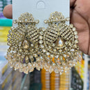 Kavita Art Sparkling Crystal And Beads Designer Dangler Earrings