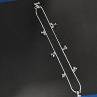 Kavita Art Silver Plated Traditional Ghungroo Payal / Anklet