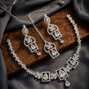 Kavita Art Graceful American Diamond Necklace Set for Women