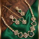 Kavita Art Graceful American Diamond Necklace Set for Women