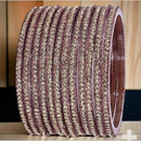 Kavita Art Classic Austrian Stone Glass Bangles Set