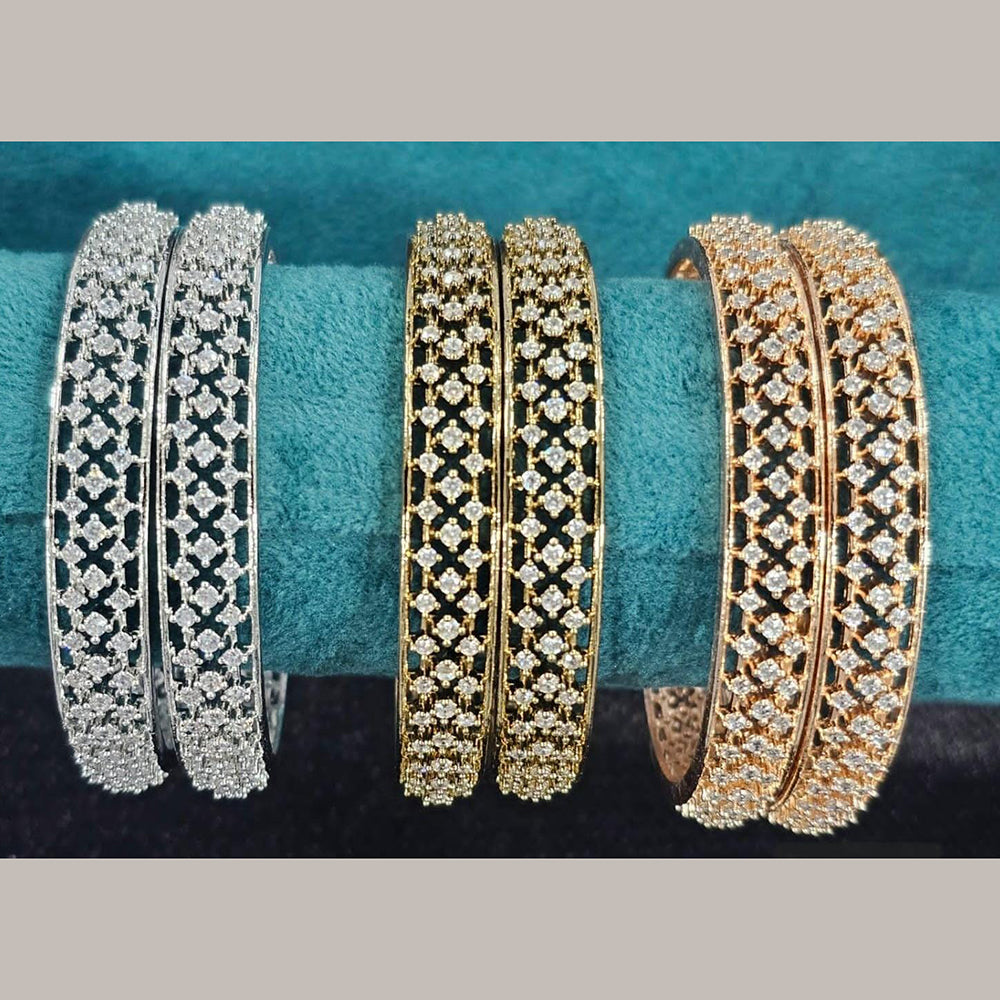 Kavita Art Designer Austrian Stone Bangles Set