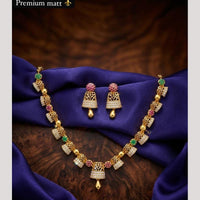 Kavita Art Graceful American Diamond Necklace Set for Women