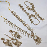 Kavita Art Graceful Kundan Stone & Beads Necklace Set for Women