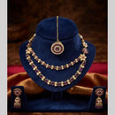 Kavita Art Premium Crystal Stone Choker Necklace Set for Women