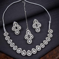 Kavita Art Premium Kundan Stone And Austrian Stone Necklace Set