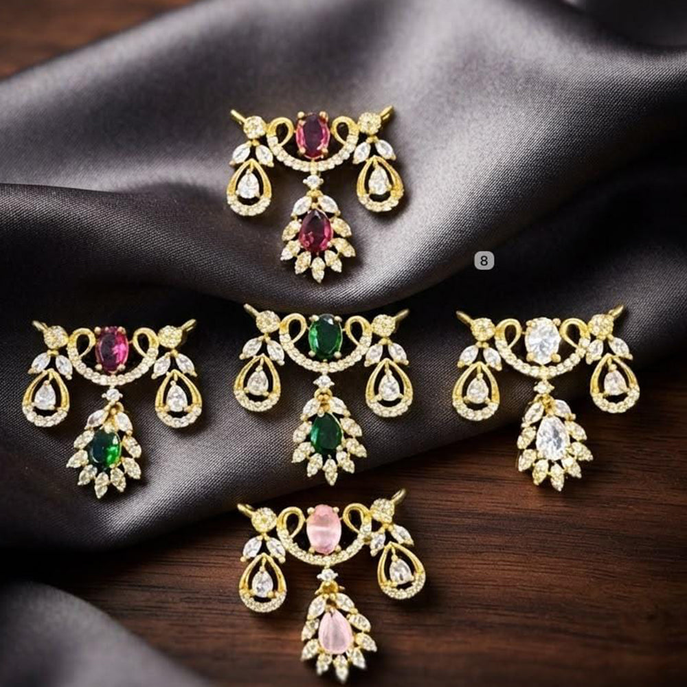 Kavita Art Classic American Daimond Stone Pendant