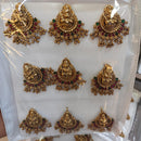 Kavita Art Classic Pota Stone And Pearl Hair Brooch