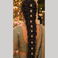 Kavita Art Classic Pota Stone Hair Brooch