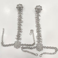 Kavita Art Wedding Wear Crystal Stone And Pearl Hath Panja