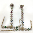 Kavita Art Wedding Wear Pota Stone Hath Panja
