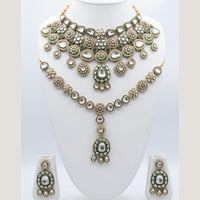 Kavita Art Designer Kundan Stone And Beads Choker Necklace Set  