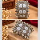Kavita Art Oxidised Openable Shell Kada – Trendy Bracelets