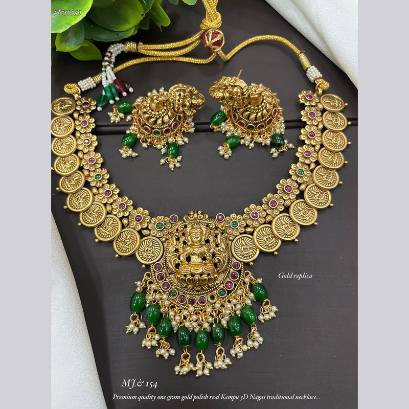 Kempu necklace designs with on sale price