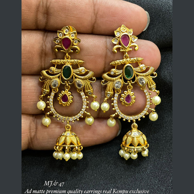 22ct Gold Chandbali Earrings With Weight\40+ New Models of Chandbali  Earrings|Occasionwear Earrings - YouTube