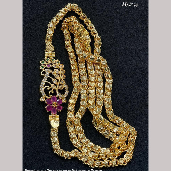 Sona Creation Gold Plated Mop Chain