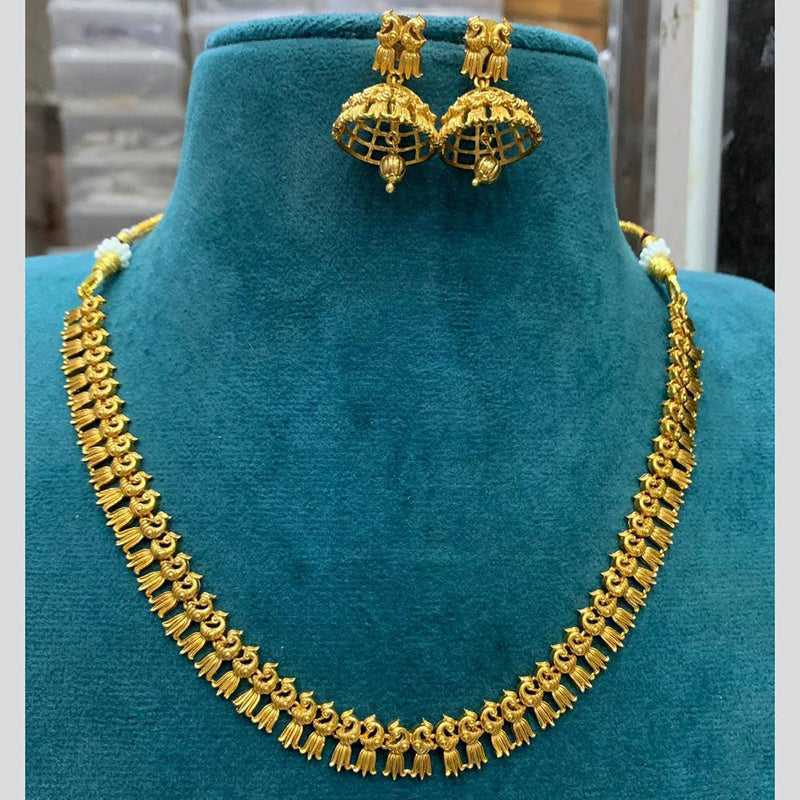 Sona Creation Gold Plated Necklace Set