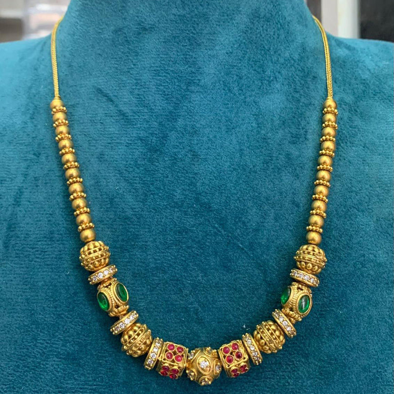 Sona Creation Gold Plated Kundan Necklace