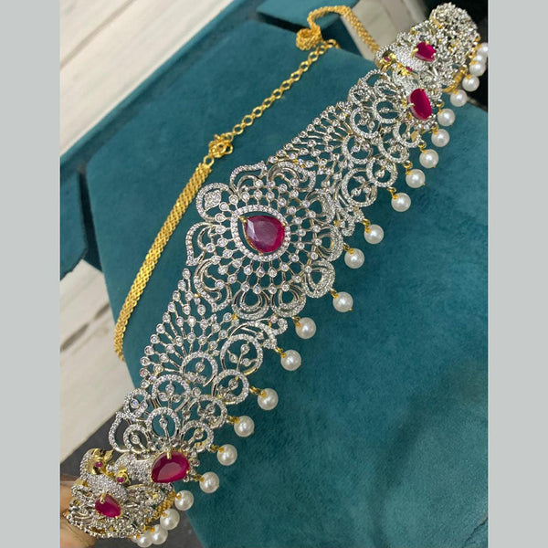 Sona Creation Gold Plated AD Stone Kamarband