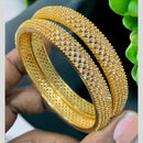 Darshana Jewels Gold Plated Austrian Stone Bangles Set