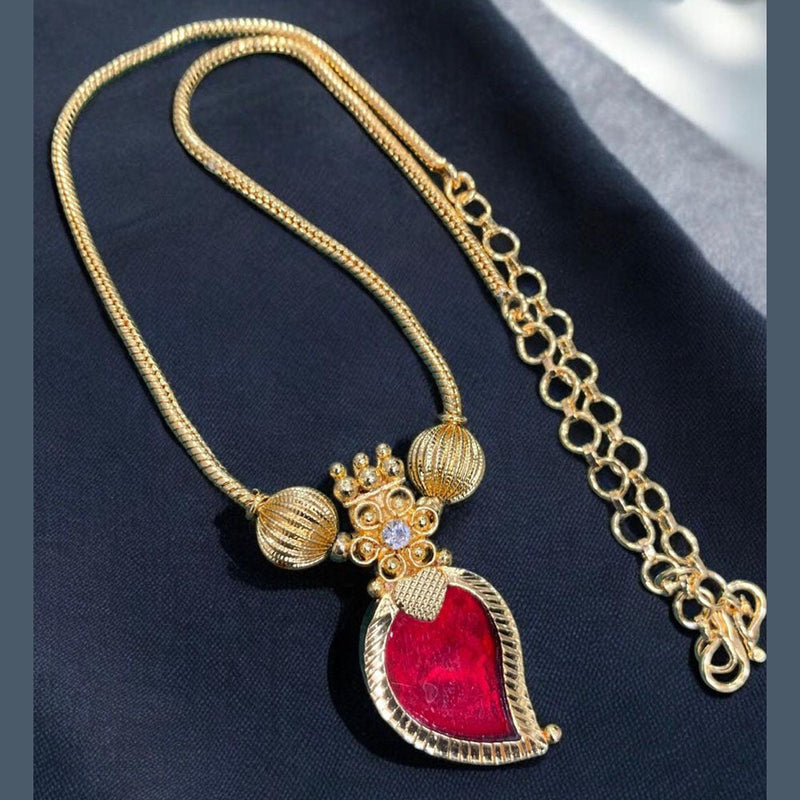 Sona Creation Gold Plated Long Necklace