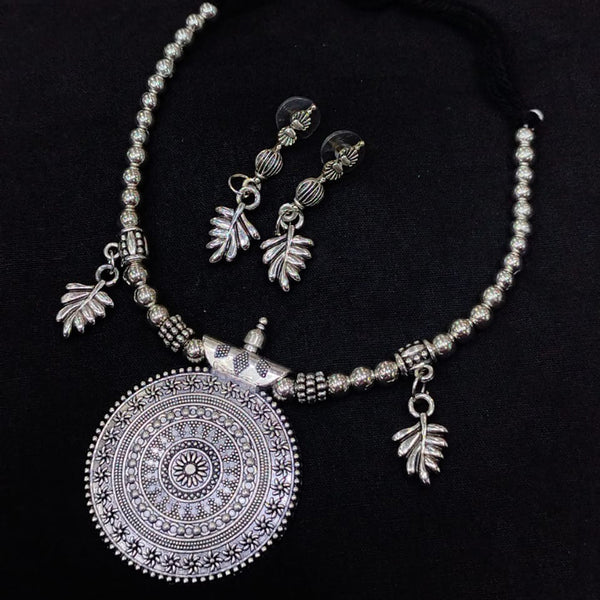 SNERA Oxidised Plated Navratri Special Necklace Set