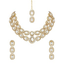 SNERA Gold Plated Austrian Stone Necklace Set