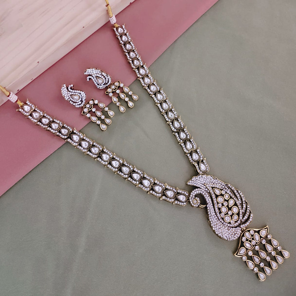 SNERA  Gold Plated Austrian Stone Necklace Set