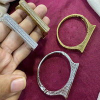 SNERA Charming American Diamond Openable Bracelet