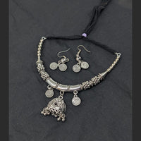 SNERA Oxidised Plated Necklace Set