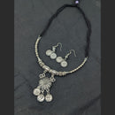 SNERA Oxidised Plated Necklace Set
