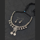 SNERA Oxidised Plated Necklace Set