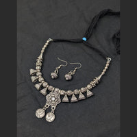 SNERA Oxidised Plated Necklace Set