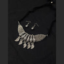 SNERA Oxidised Plated Necklace Set