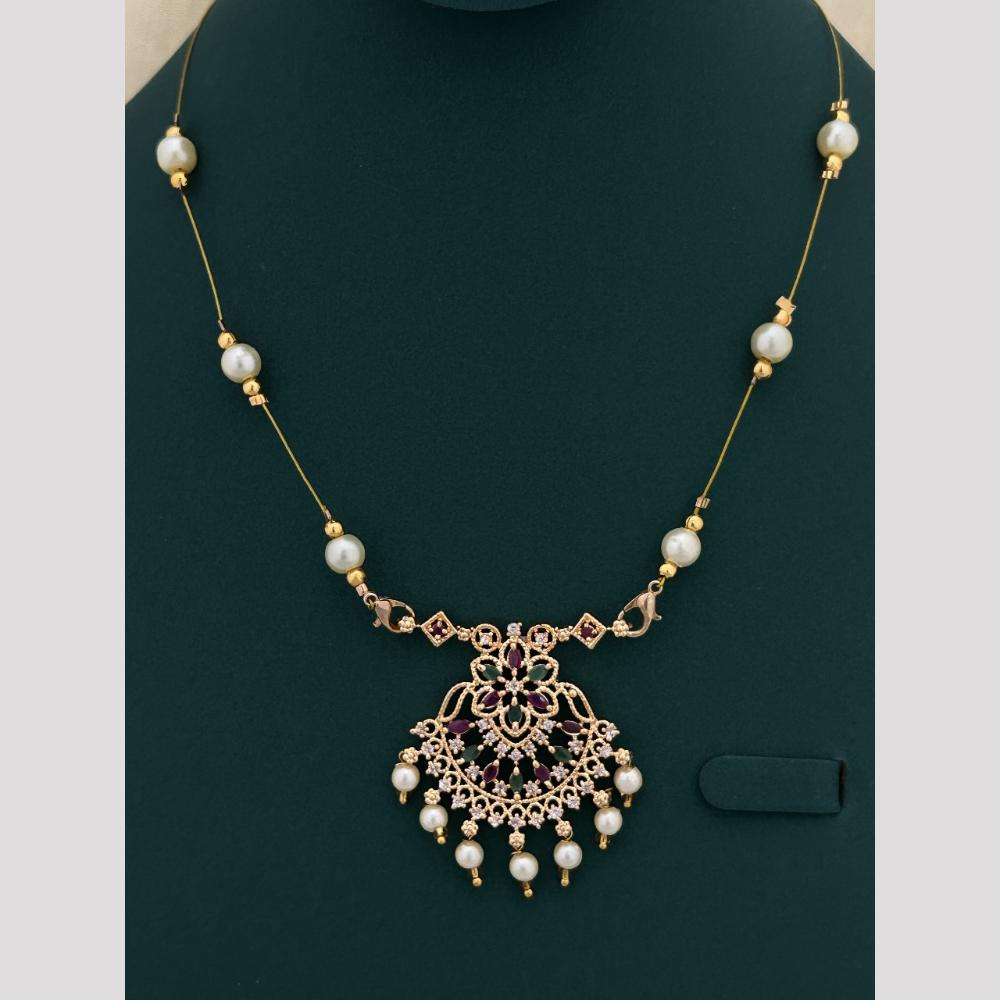 SNERA American Diamond Necklace Set